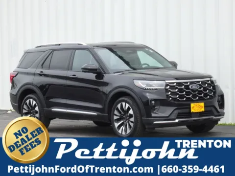 Black 2025 Ford Explorer Platinum for sale in Trenton, MO