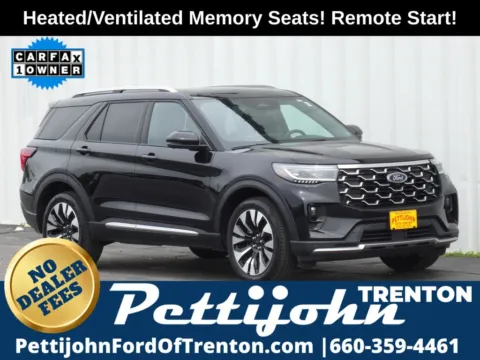 Black 2025 Ford Explorer Platinum for sale in Trenton, MO