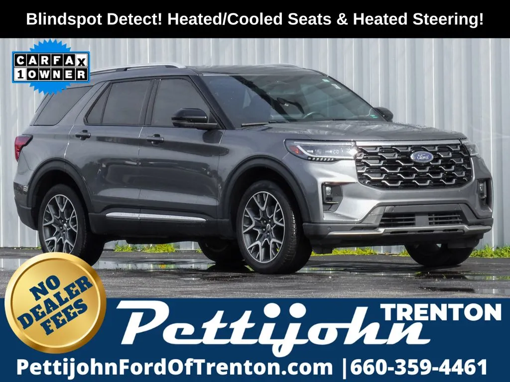 Gray 2025 Ford Explorer Platinum for sale in Trenton, MO