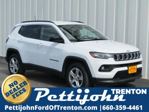 White 2024 Jeep Compass Latitude for sale in Trenton, MO