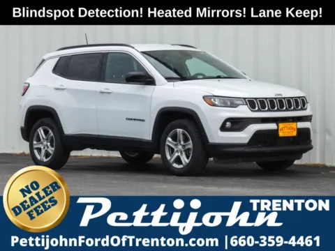 White 2024 Jeep Compass Latitude for sale in Trenton, MO