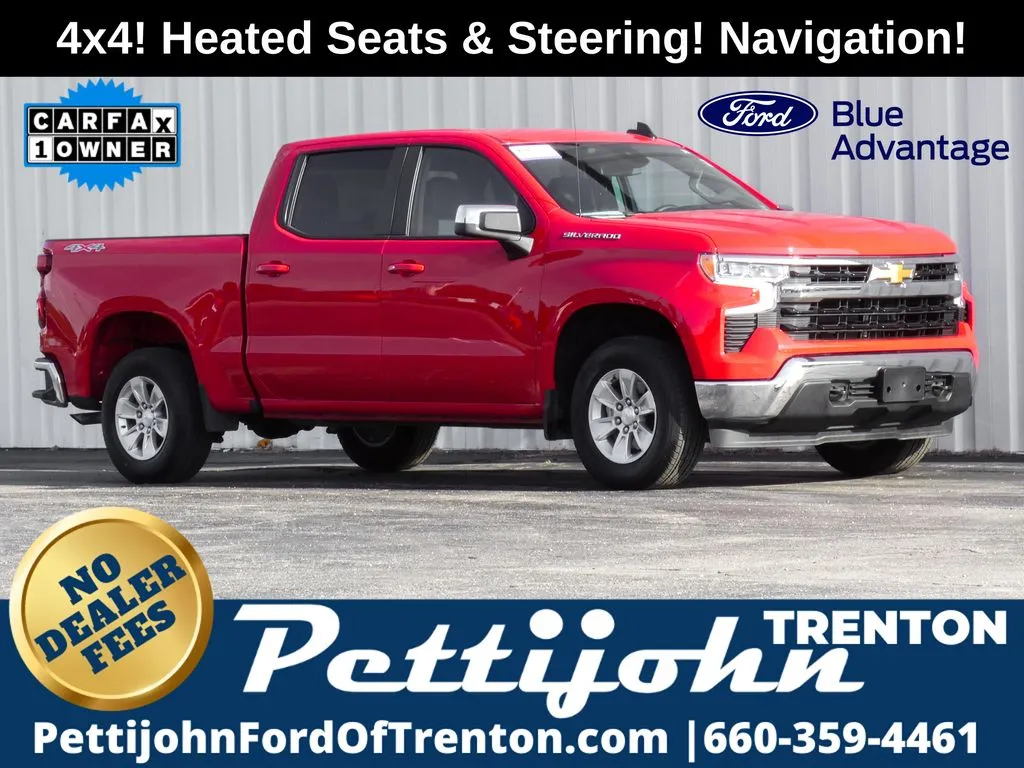 Red 2026 Chevrolet Silverado 1500 LT for sale in Trenton, MO