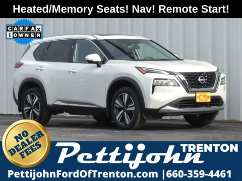 White 2023 Nissan Rogue Platinum for sale in Trenton, MO