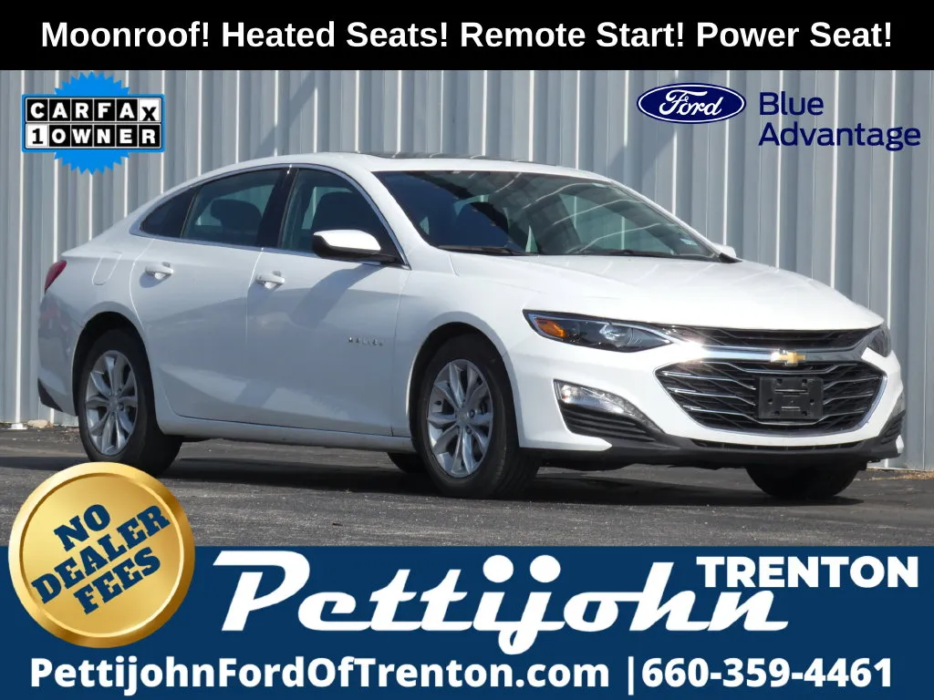 White 2024 Chevrolet Malibu LT for sale in Trenton, MO