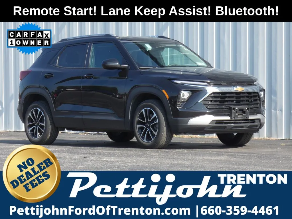 Black 2025 Chevrolet TrailBlazer LT for sale in Trenton, MO