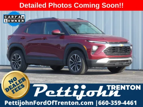 Red 2025 Chevrolet TrailBlazer LT for sale in Trenton, MO