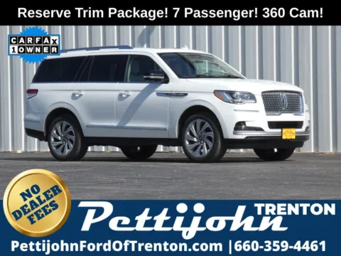 White 2024 Lincoln Navigator Reserve for sale in Trenton, MO