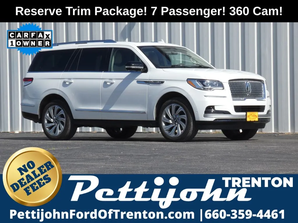 White 2024 Lincoln Navigator Reserve for sale in Trenton, MO