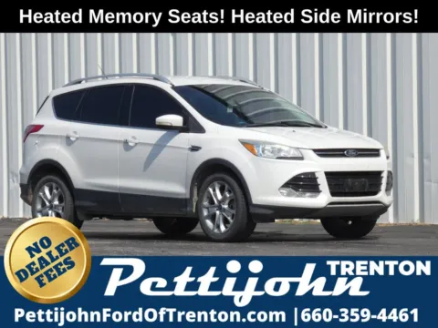 White 2015 Ford Escape Titanium for sale in Trenton, MO