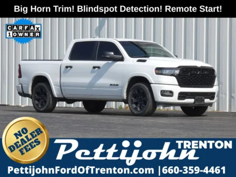 White 2026 Ram 1500 Big Horn/Lone Star for sale in Trenton, MO