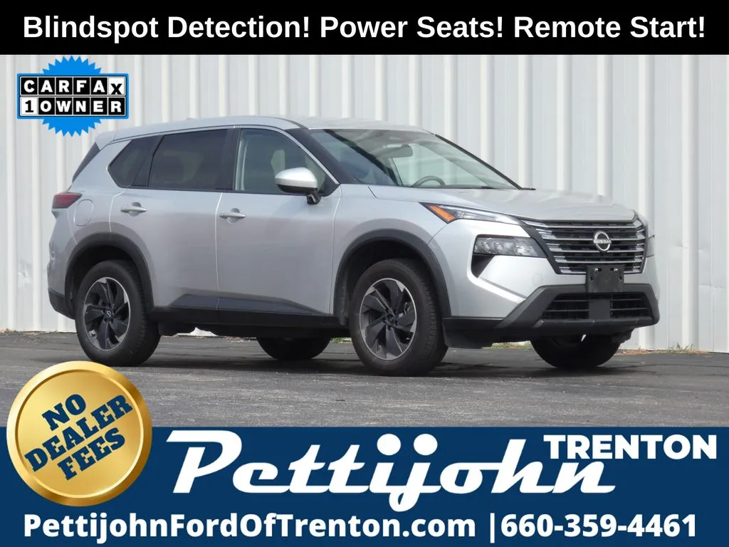 Silver 2024 Nissan Rogue SV for sale in Trenton, MO