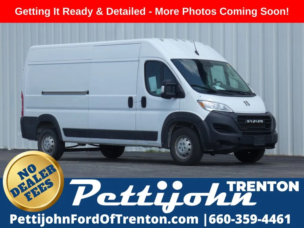 White 2023 Ram ProMaster 2500 High Roof for sale in Trenton, MO