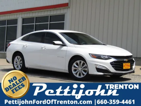 White 2022 Chevrolet Malibu LT for sale in Trenton, MO