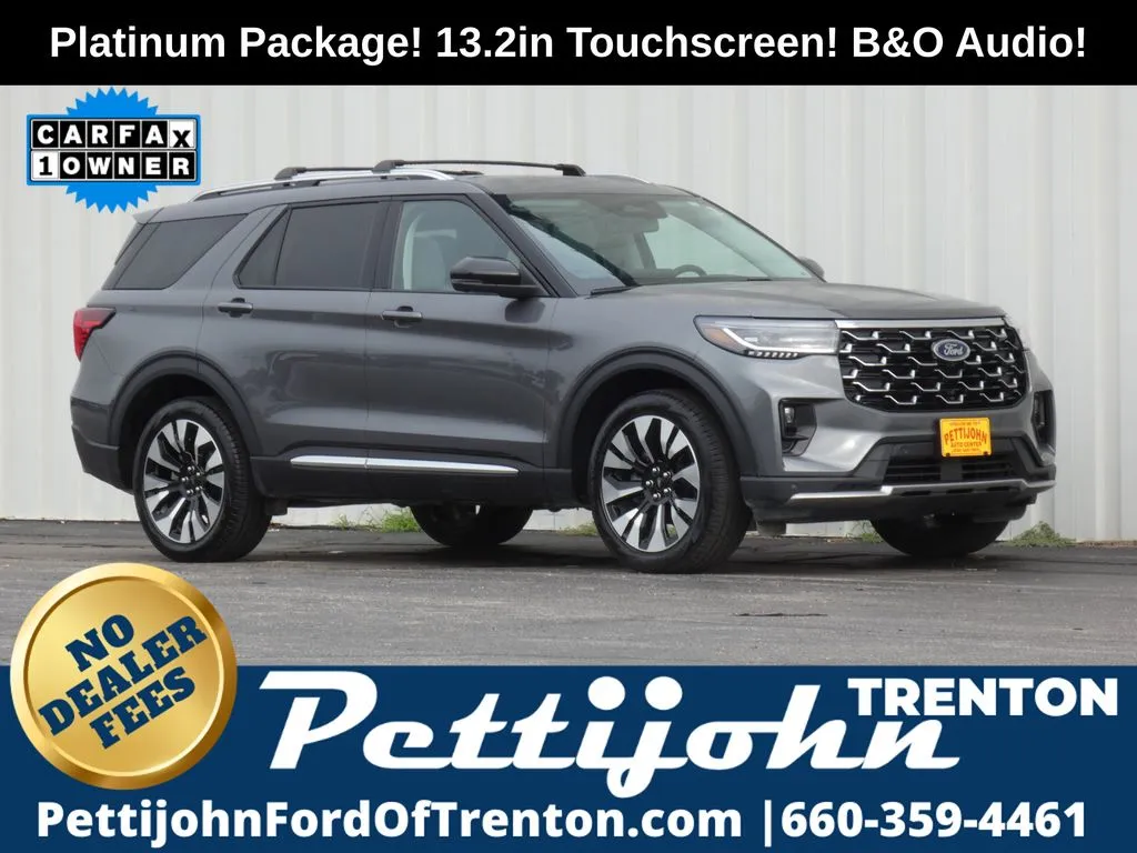 Gray 2026 Ford Explorer Platinum for sale in Trenton, MO