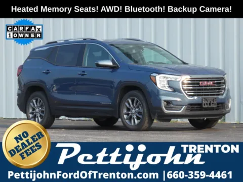 Blue 2024 GMC Terrain SLT for sale in Trenton, MO