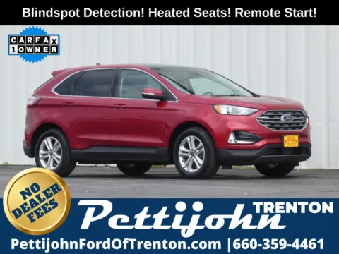Red 2020 Ford Edge SEL for sale in Trenton, MO