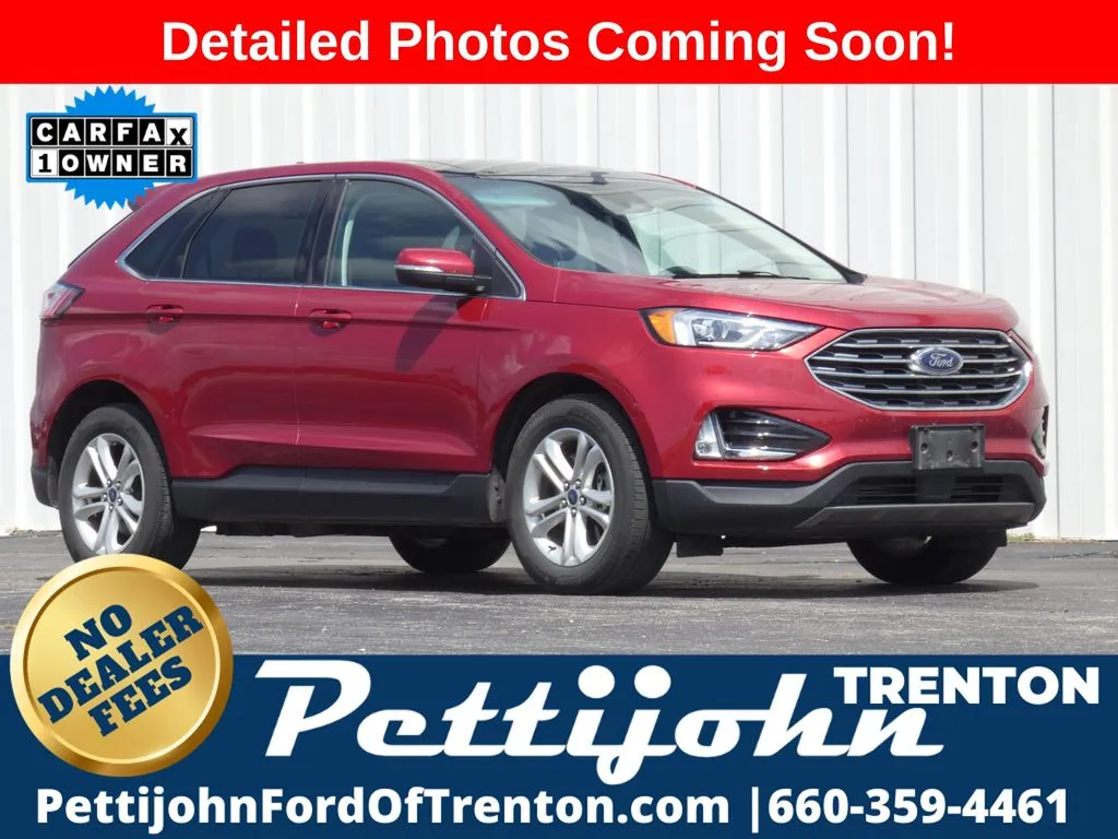 Red 2020 Ford Edge SEL for sale in Trenton, MO