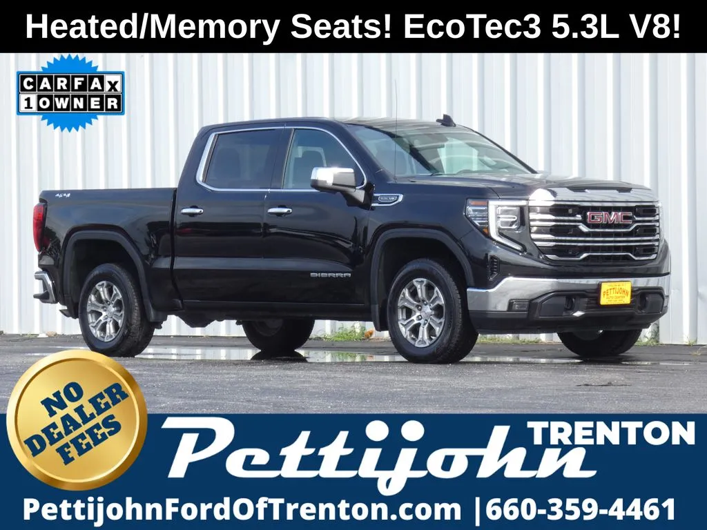 Black 2025 GMC Sierra 1500 SLT for sale in Trenton, MO