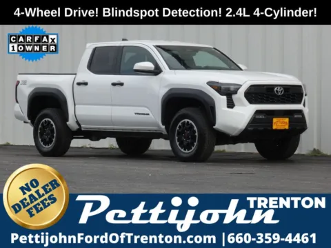 White 2025 Toyota Tacoma TRD Off-Road for sale in Trenton, MO