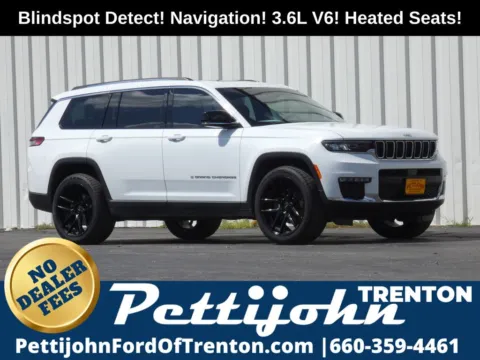 White 2022 Jeep Grand Cherokee L Limited for sale in Trenton, MO