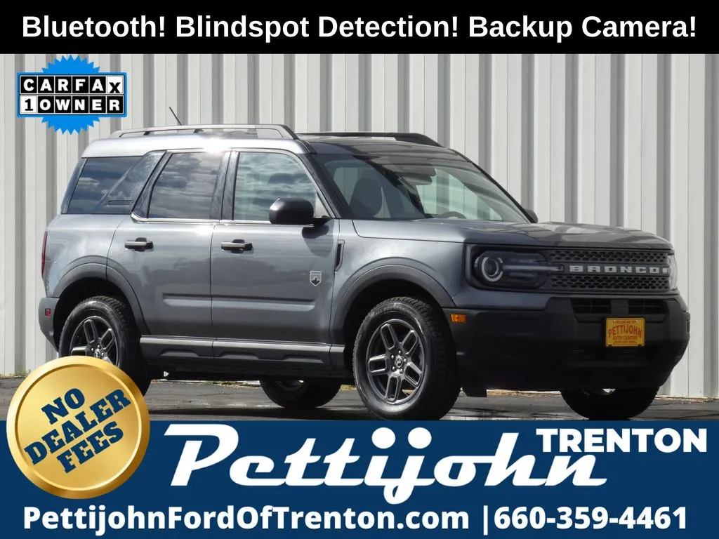 Gray 2025 Ford Bronco Sport Big Bend for sale in Trenton, MO