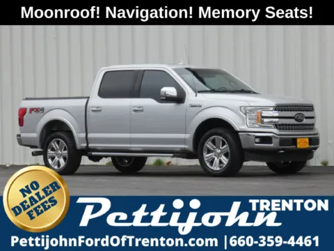 Silver 2018 Ford F-150 Lariat for sale in Trenton, MO