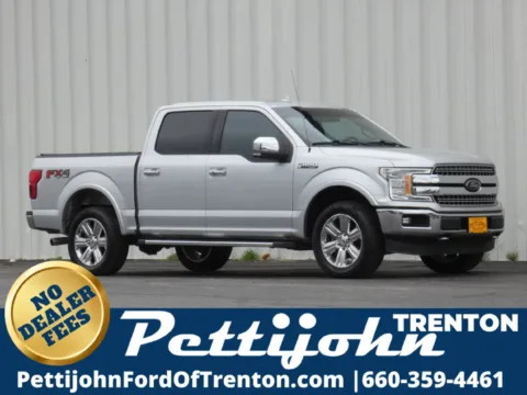 Silver 2018 Ford F-150 Lariat for sale in Trenton, MO