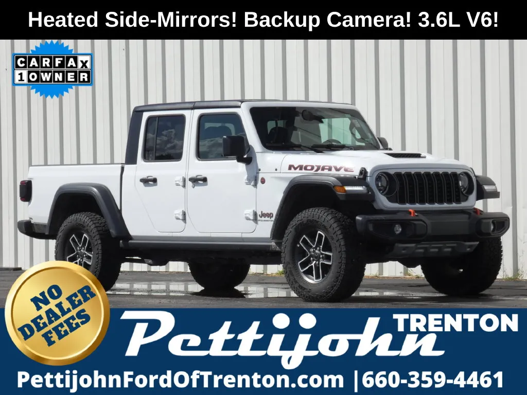 White 2026 Jeep Gladiator Mojave for sale in Trenton, MO