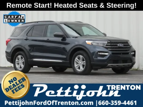 Blue 2024 Ford Explorer XLT for sale in Trenton, MO