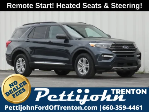 Blue 2024 Ford Explorer XLT for sale in Trenton, MO