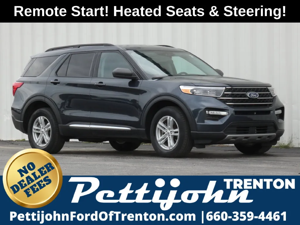 Blue 2024 Ford Explorer XLT for sale in Trenton, MO