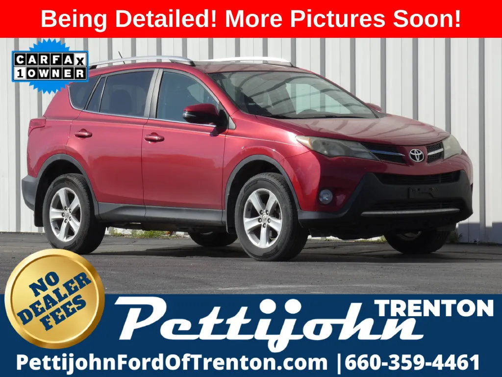 Red 2013 Toyota RAV4 XLE for sale in Trenton, MO