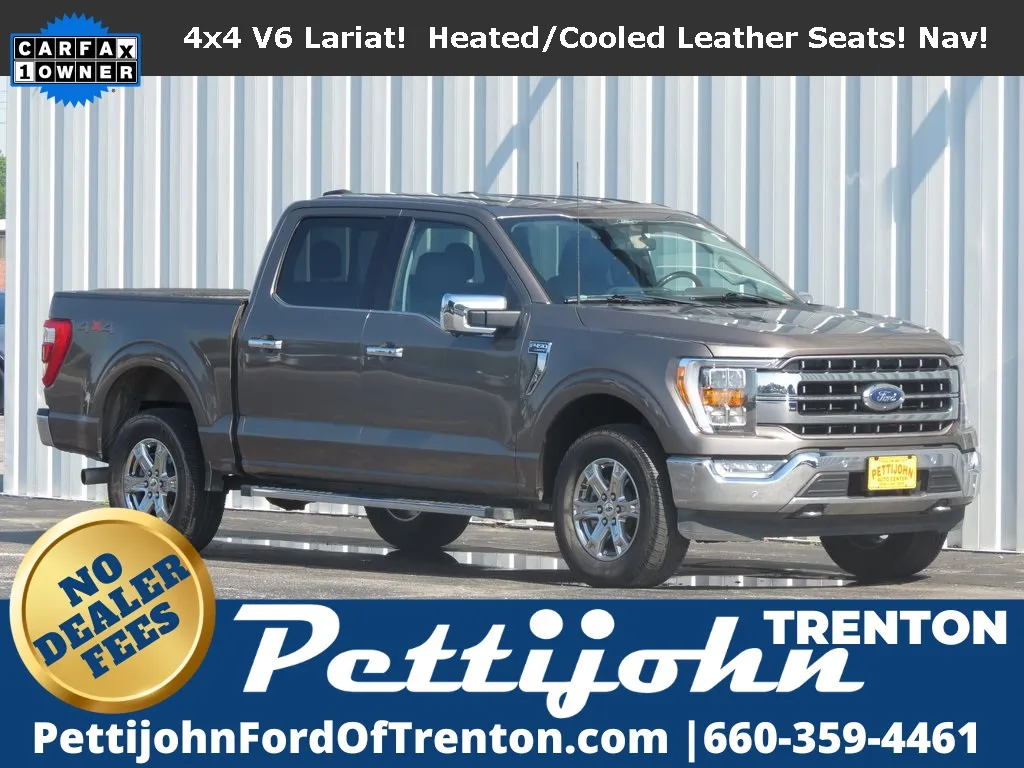 Gray 2021 Ford F-150 Lariat for sale in Trenton, MO
