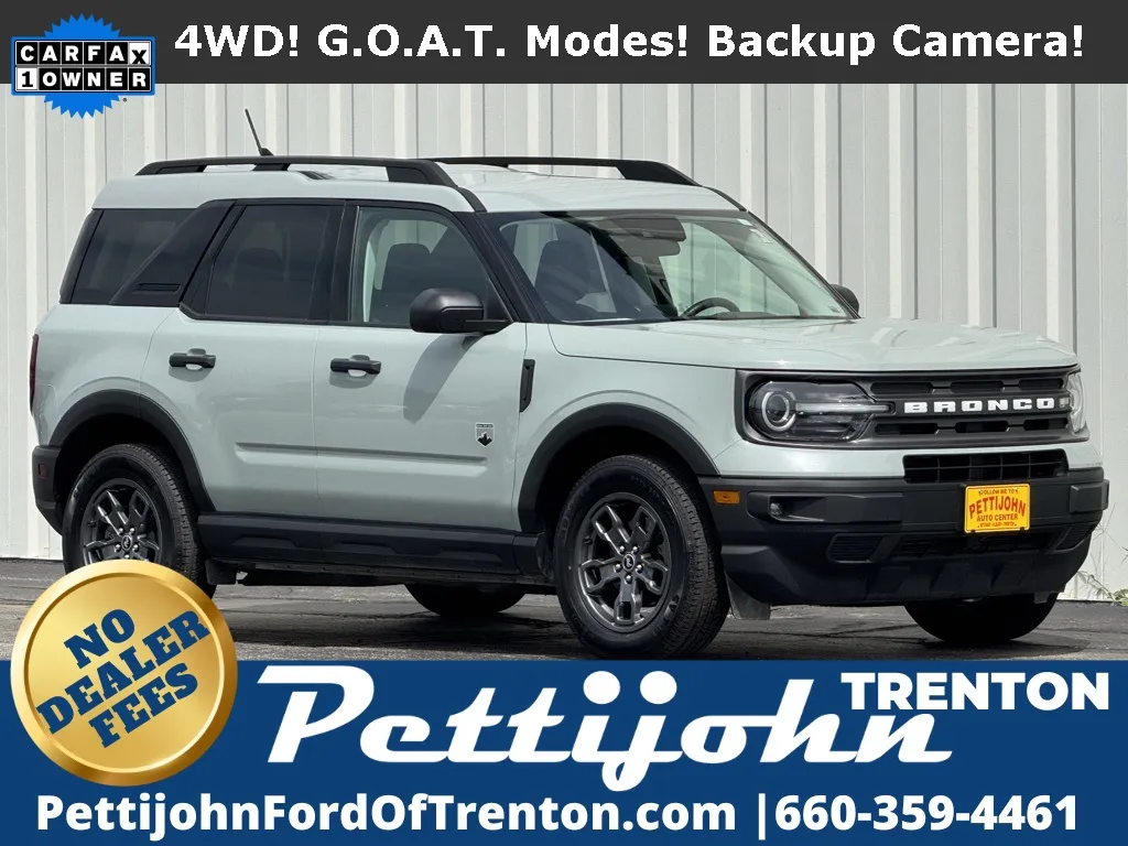 Gray 2021 Ford Bronco Sport Big Bend for sale in Trenton, MO