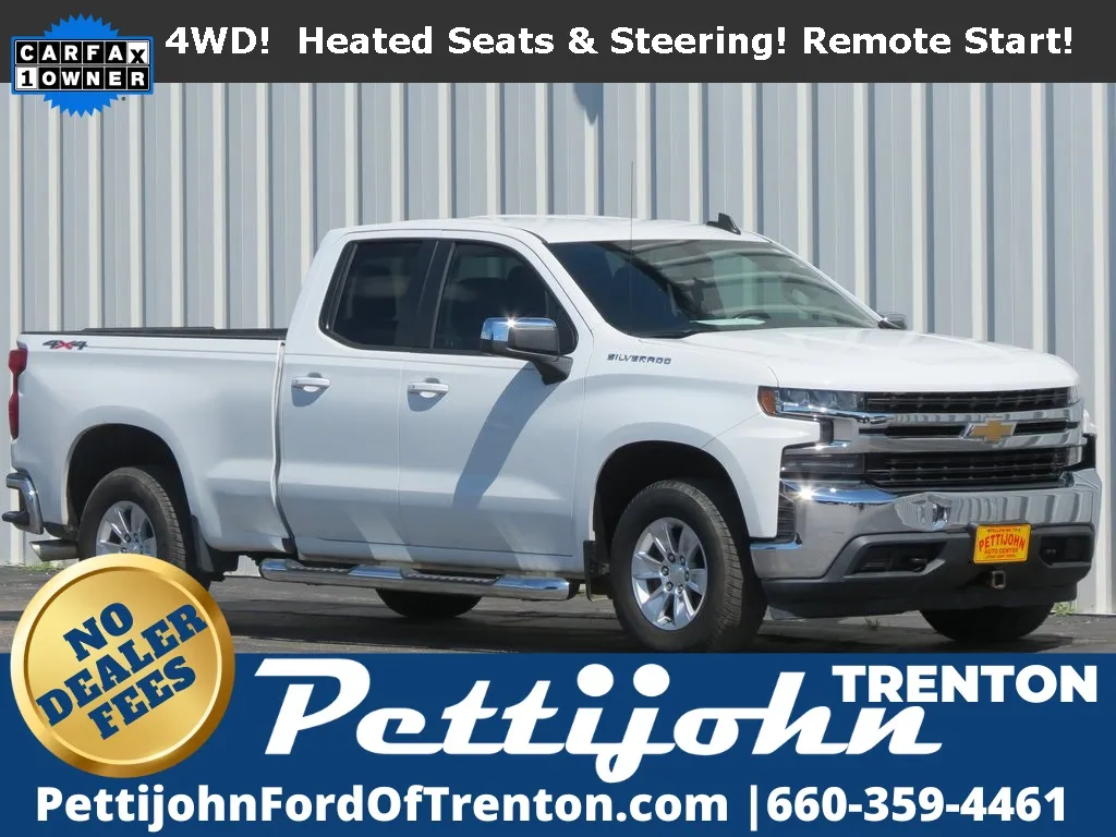 White 2019 Chevrolet Silverado 1500 LT for sale in Trenton, MO