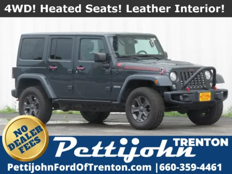 Gray 2017 Jeep Wrangler Unlimited Rubicon Recon for sale in Trenton, MO