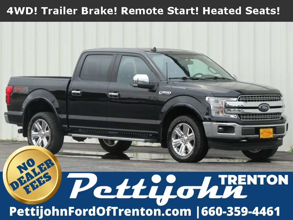 Black 2020 Ford F-150 Lariat for sale in Trenton, MO