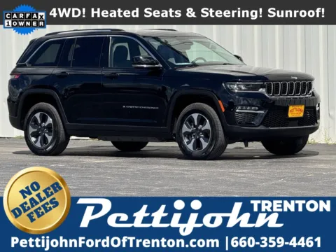 Black 2023 Jeep Grand Cherokee 4xe for sale in Trenton, MO
