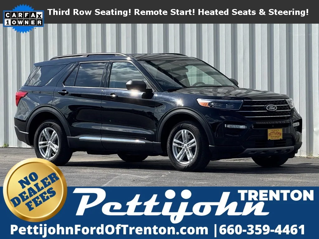 Black 2021 Ford Explorer XLT for sale in Trenton, MO