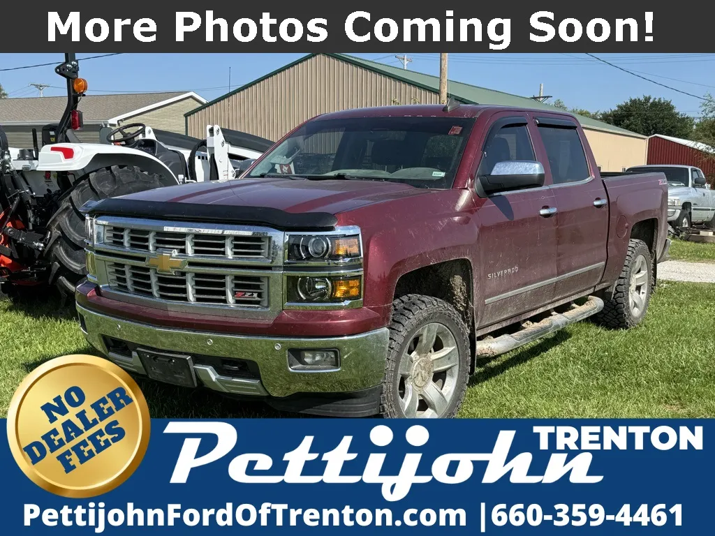 Red 2015 Chevrolet Silverado 1500 LTZ for sale in Trenton, MO