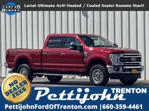 Red 2021 Ford F-250SD Lariat for sale in Trenton, MO