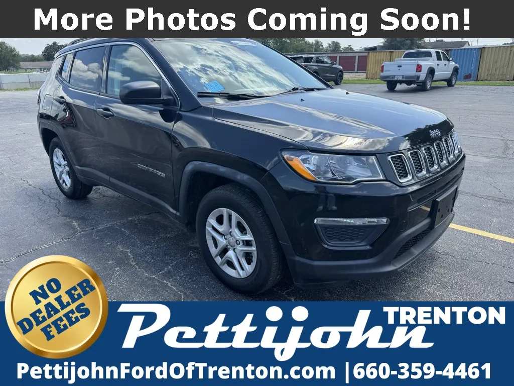 Black 2019 Jeep Compass Sport for sale in Trenton, MO