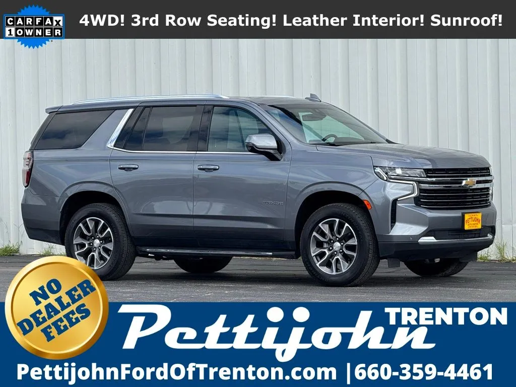 Gray 2022 Chevrolet Tahoe LT for sale in Trenton, MO