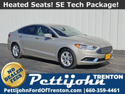 White 2018 Ford Fusion SE for sale in Trenton, MO
