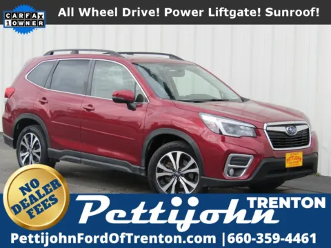 Red 2021 Subaru Forester Limited for sale in Trenton, MO