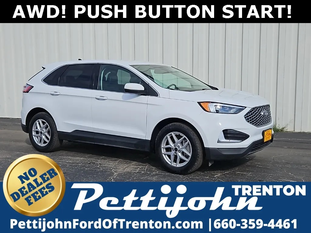 White 2024 Ford Edge SEL for sale in Trenton, MO