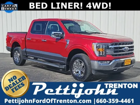 Red 2023 Ford F-150 Lariat for sale in Trenton, MO