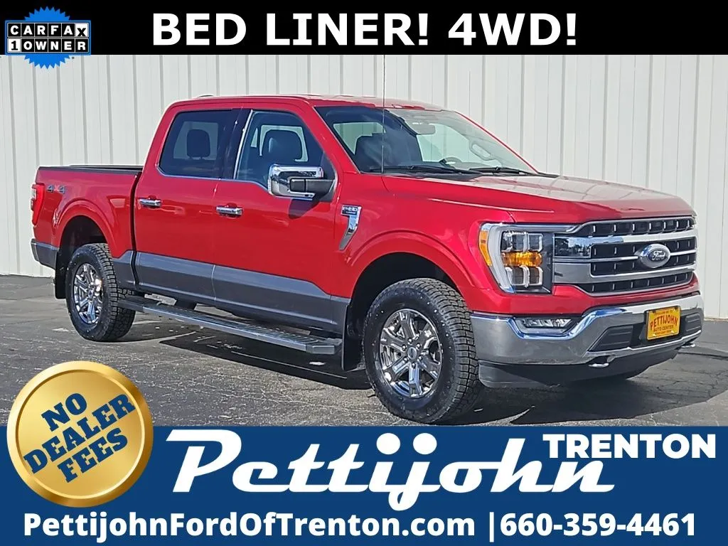 Red 2023 Ford F-150 Lariat for sale in Trenton, MO