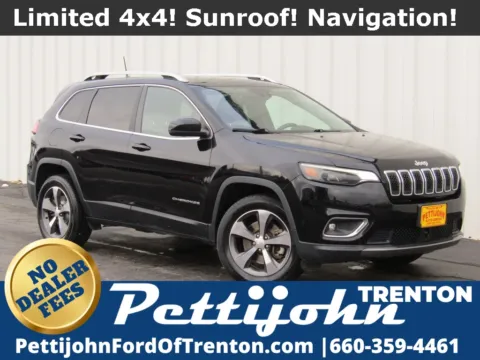Black 2019 Jeep Cherokee Limited for sale in Trenton, MO