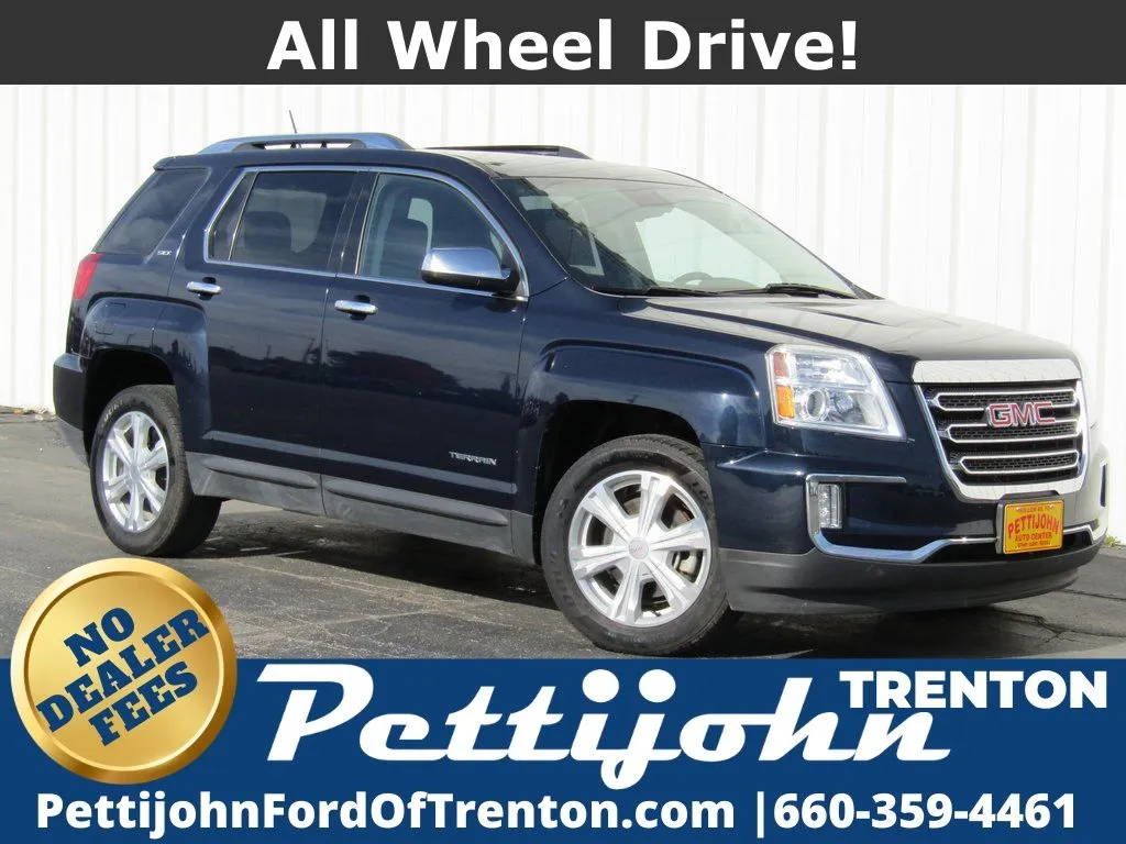 Blue 2017 GMC Terrain SLT for sale in Trenton, MO